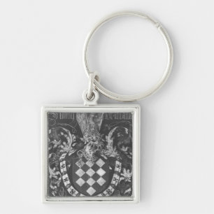 Coat of Arms of Simon de Lalaing Key Ring