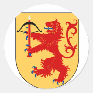 coat of arms of Småland Sticker