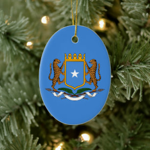 Coat of Arms of Somalia Ceramic Ornament
