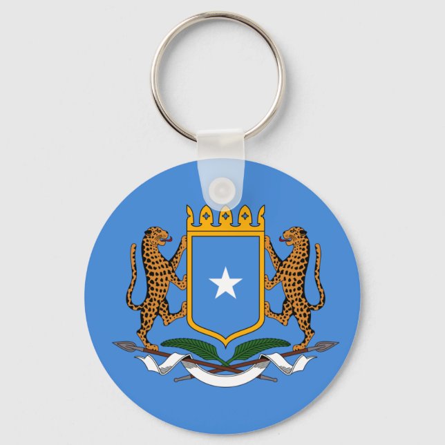 Coat of Arms of Somalia Key Ring (Front)