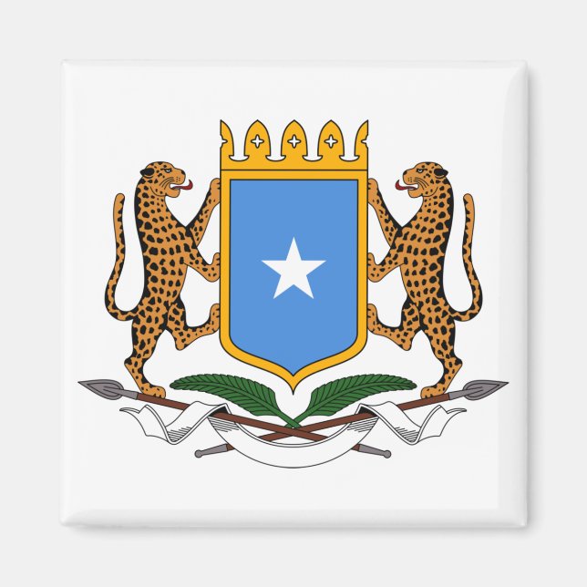 Coat of Arms of Somalia Magnet (Front)
