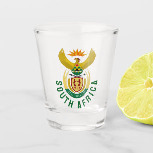 Coat of Arms of South Africa Shot Glass