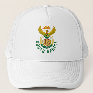Coat of Arms of South Africa Trucker Hat