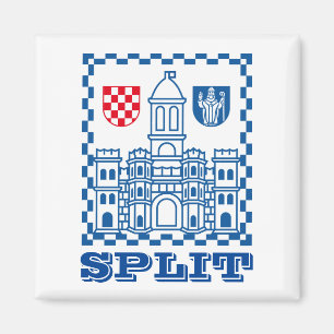 Coat of Arms of Split, Croatia Magnet