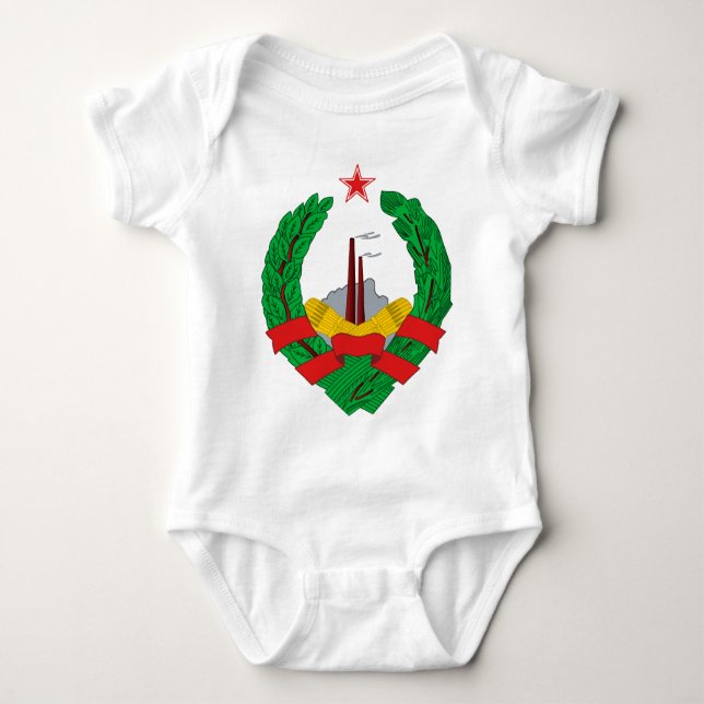 Coat of Arms of SR Bosnia Baby Bodysuit (Front)