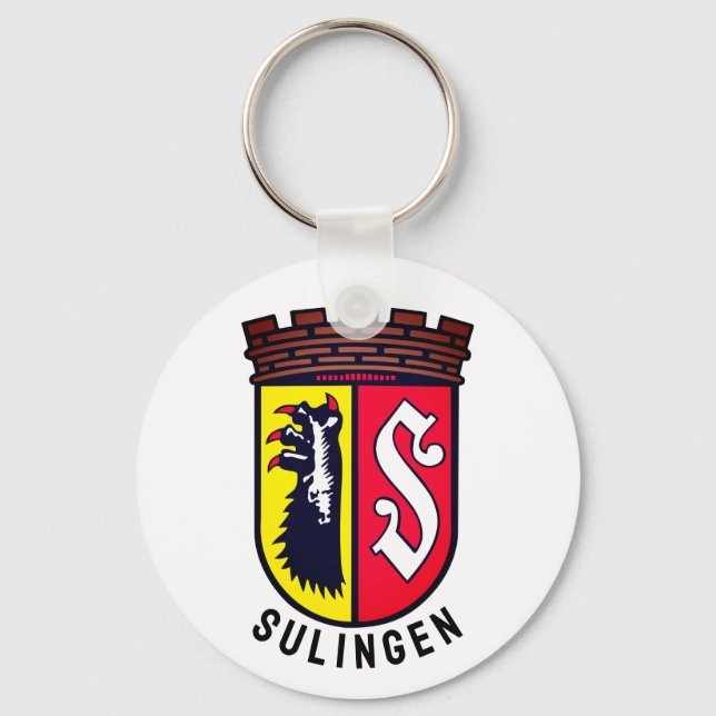 Coat of Arms of Sulingen, Germany Keychain (Front)