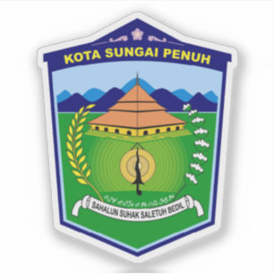Coat of arms of Sungai Penuh, Indonesia