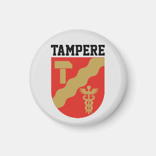 Coat of Arms of Tampere, Finland Magnet
