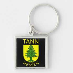 Coat of Arms of Tann, Hesse (Germany) Key Ring