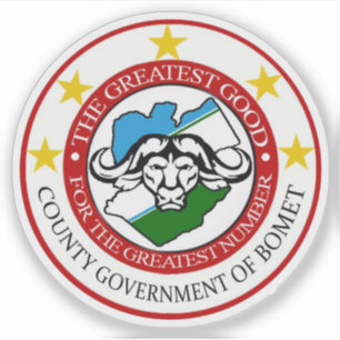 Coat of arms of the Bomet County,Republic of Kenya