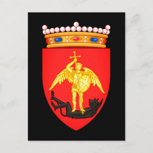 Coat of Arms of the City of Brussels Postcard
