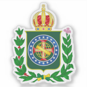 Coat of arms of the Empire of Brazil (1853-1889)