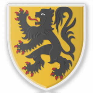 Coat of arms of the Flanders region, Belgium