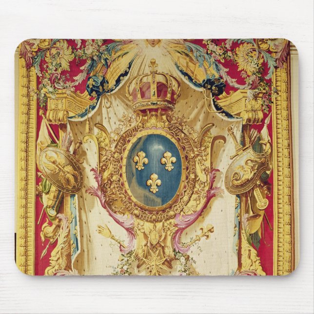 Coat of arms of the French Royal Family Mouse Pad (Front)