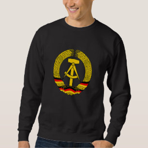 Coat Of Arms Of The German Democratic Republic Emb Sweatshirt