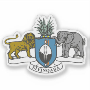 Coat of arms of the Kingdom of Eswatini