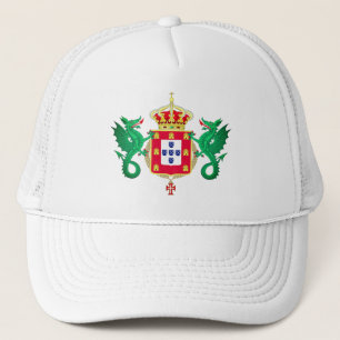 Coat of Arms of the Kingdom of Portugal 1640-1910 Trucker Hat