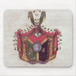 Coat of Arms of the Linnaeus family Mouse Pad