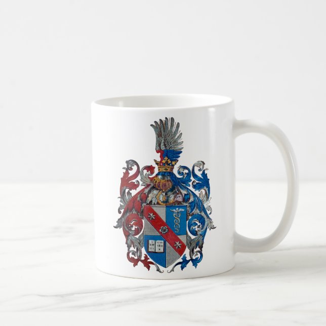 Coat of Arms of the Ludwig Von Mises Family Coffee Mug (Right)
