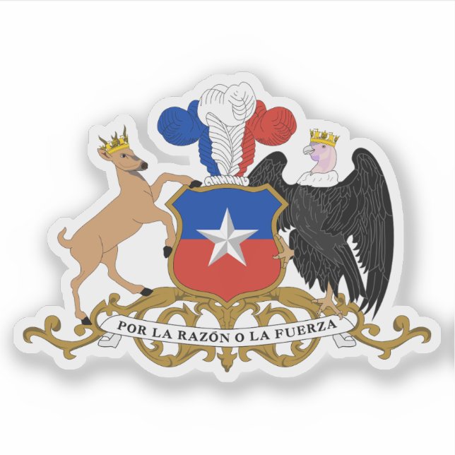 Coat of arms of the Republic of Chile (Front)