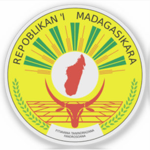 Coat of arms of the Republic of Madagascar