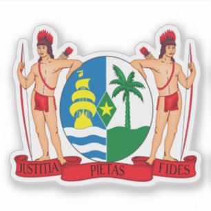 Coat of arms of the Republic of Suriname