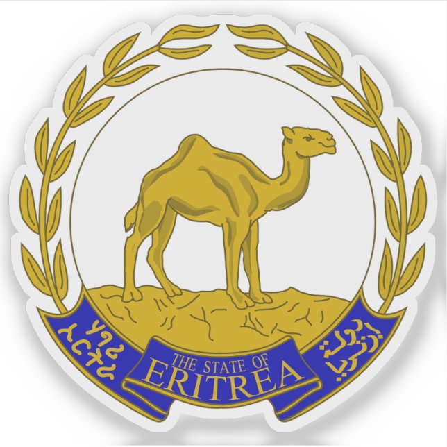 Coat of arms of the State of Eritrea (Front)