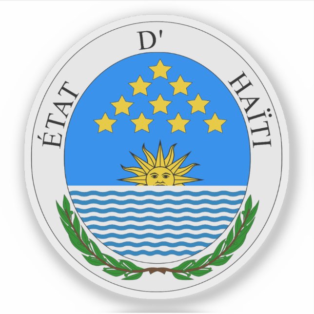 Coat of arms of the State of Haiti (1807–1811) (Front)