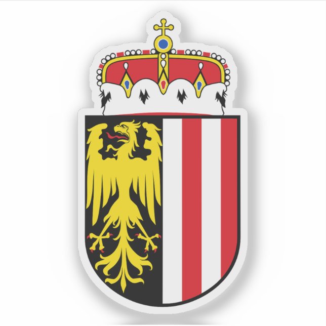 Coat of arms of the state of Upper Austria (Front)