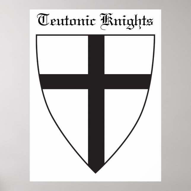 Coat of arms of the Teutonic Order Poster (Front)