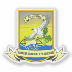 Coat of arms of the Thousand Islands, Indonesia