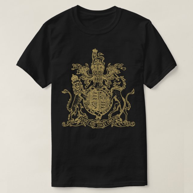 Coat of Arms of the United Kingdom T-Shirt (Design Front)