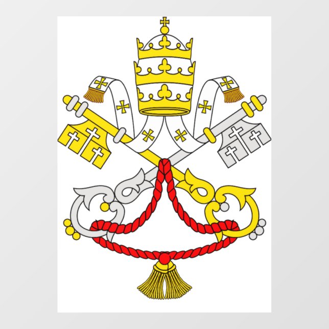 Coat of arms of the Vatican City (Sheet)