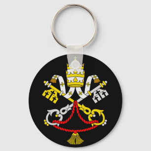 Coat of arms of the Vatican City Key Ring