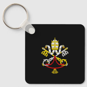 Coat of arms of the Vatican City Key Ring
