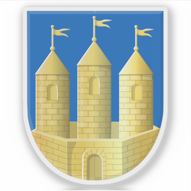 Coat of arms of Tilburg, the Netherlands (Front)