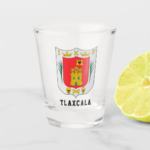 Coat of Arms of Tlaxcala, Mexico Shot Glass
