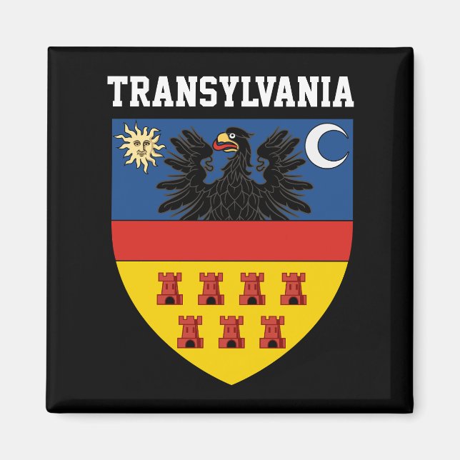 Coat of arms of Transylvania Magnet (Front)