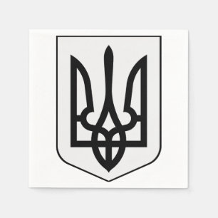 Coat of arms of Ukraine Napkin