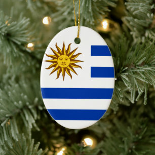 Coat of Arms of Uruguay Ceramic Ornament