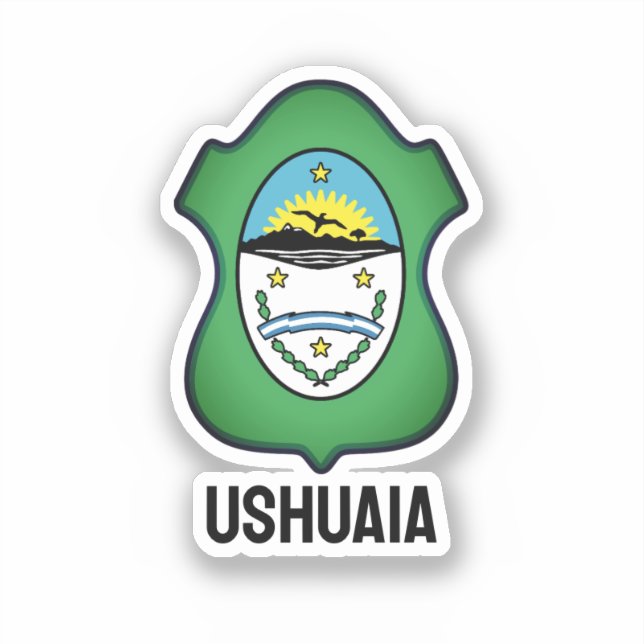 Coat of arms of Ushuaia - Argentina (Front)