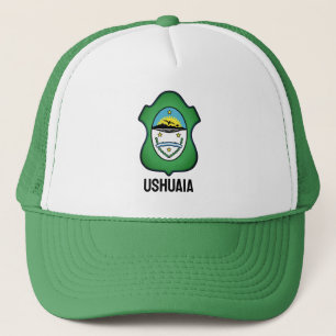 Coat of arms of Ushuaia - Argentina Trucker Hat