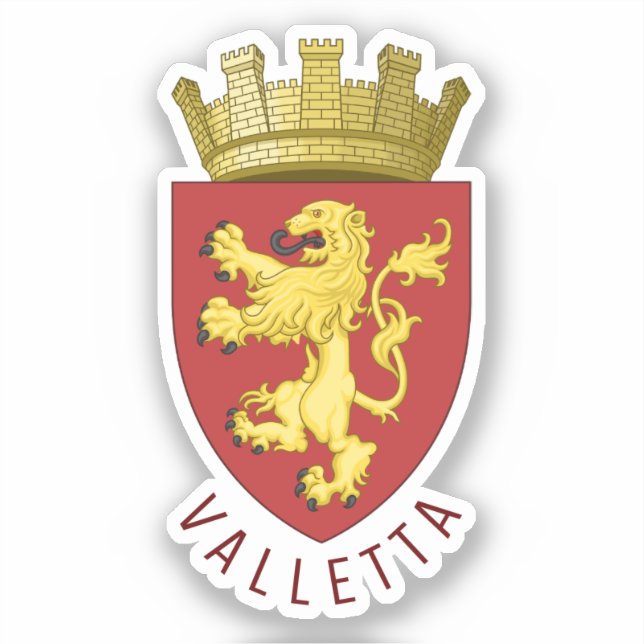 Coat of arms of Valletta, MALTA (Front)