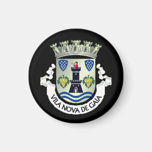 Coat of Arms of Vila Nova de Gaia, PORTUGAL Magnet