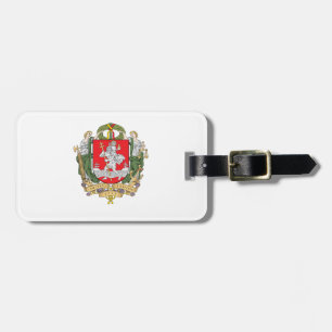 Coat of arms of Vilnius, Lithuania Luggage Tag
