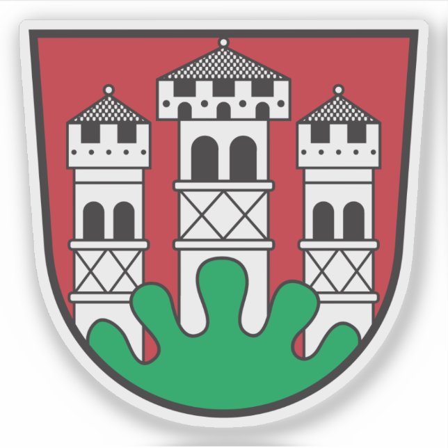 Coat of arms of Völkermarkt, Austria (Front)