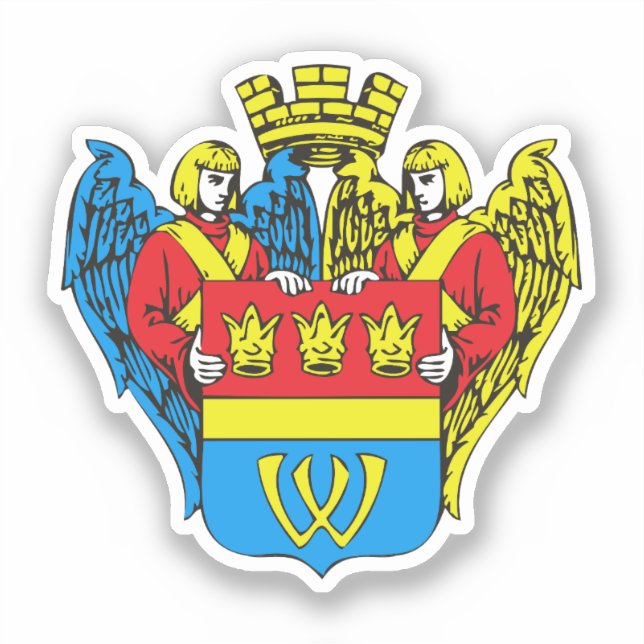 Coat of arms of Vyborg, Russia (Front)