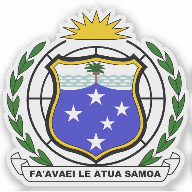 Coat of arms of Western Samoa (1951-1962) (Front)