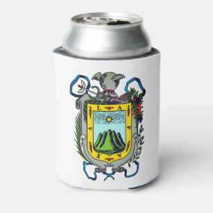 Coat of Arms of Xalapa, Mexico Can Cooler