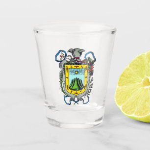 Coat of Arms of Xalapa, Mexico Shot Glass